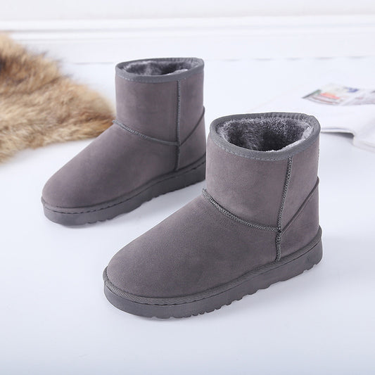 Women’s Winter Snow Boots – Warm Fur Lined Waterproof Ankle Boots, Non-Slip Outdoor Shoes