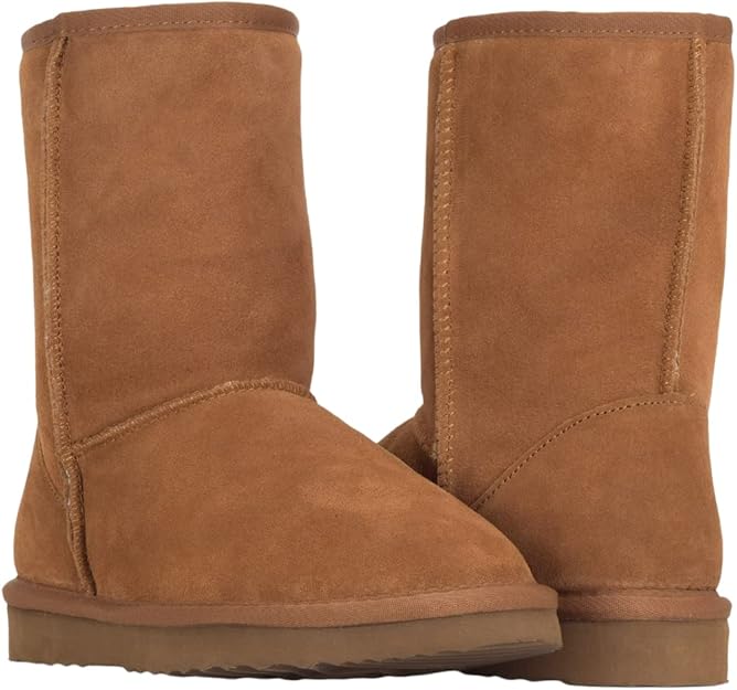 Women’s Waterproof Winter Snow Boots – Tall Chestnut Boots