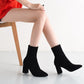 Women's Chunky Heel Ankle Boots - Stylish Martin Boots