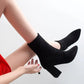 Women's Chunky Heel Ankle Boots - Stylish Martin Boots